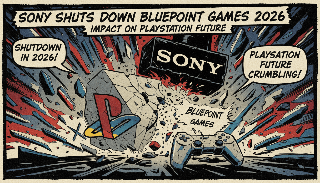 SHOCKWAVE: Sony to SHUT DOWN Bluepoint Games in 2026?! Demon’s Souls Remake Devs Facing the Axe!